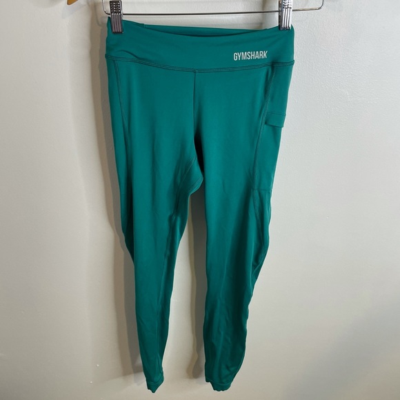 GymShark Illumination Leggings Charged Emerald S - Picture 6 of 16